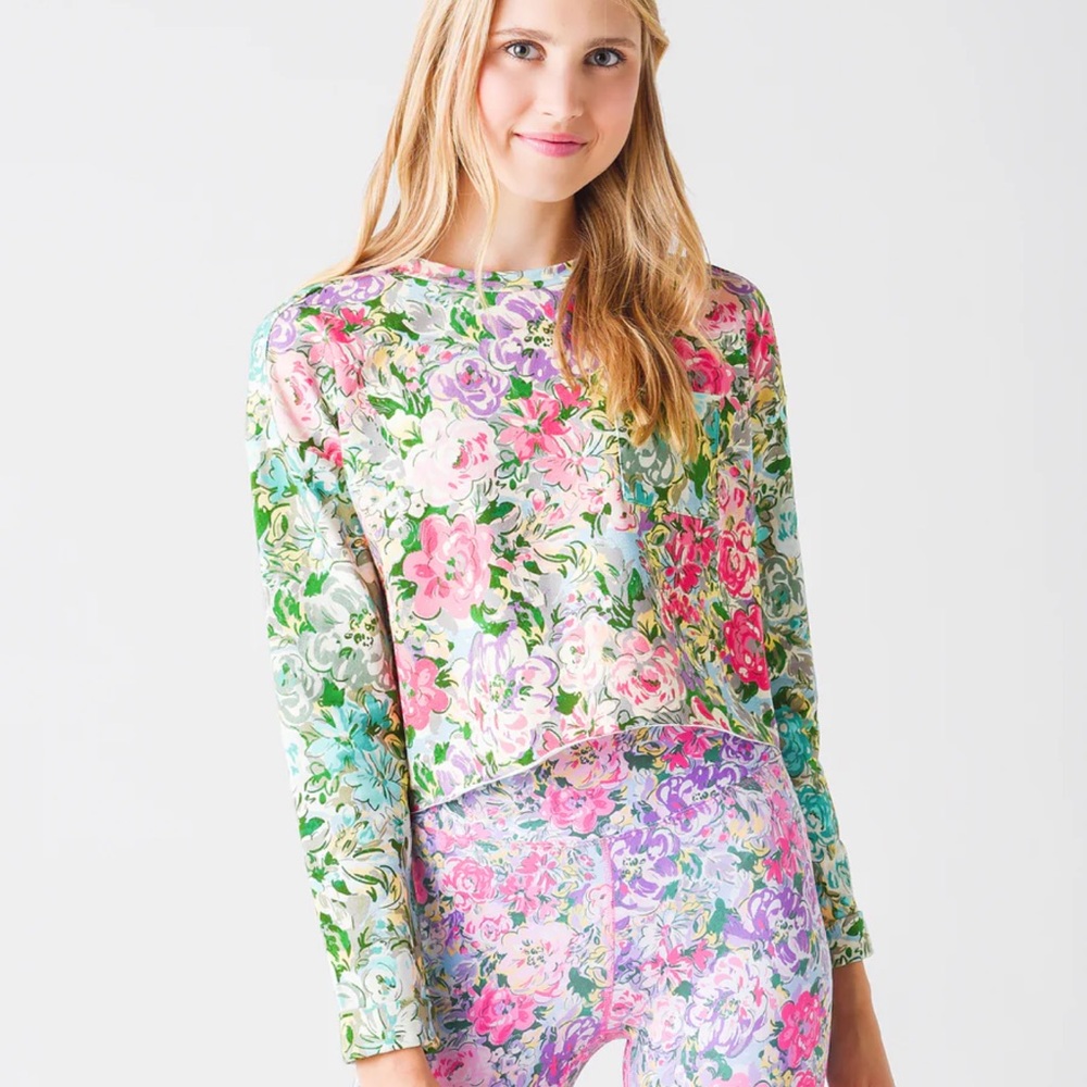 BEACH RIOT Elyse Sweatshirt, SMALL